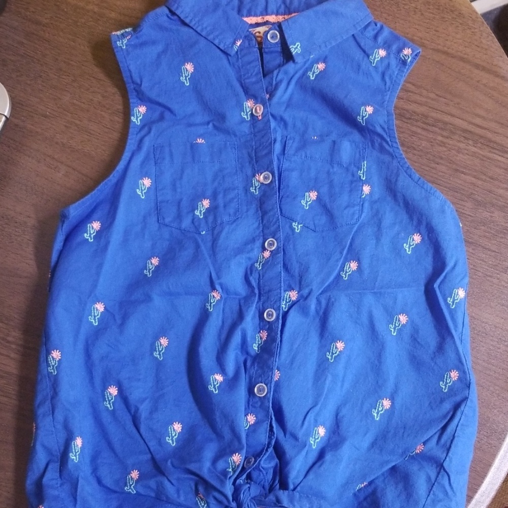 Halter button down